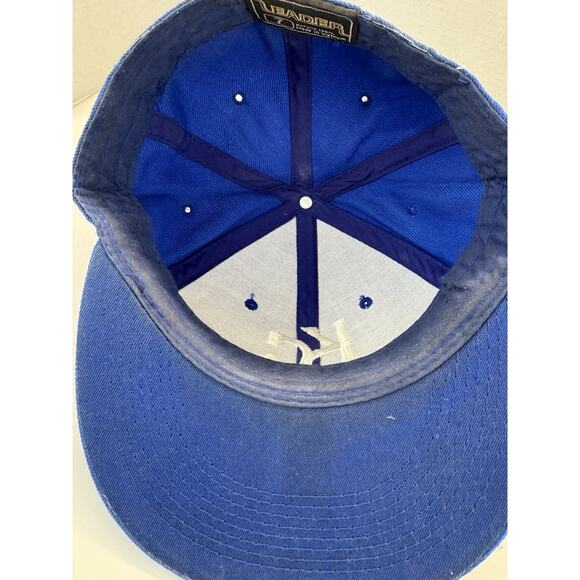 Kansas City Royals KC MLB Blue Hat Cap Fitted Size 7‎ Vintage Leader Headwear - Picture 7 of 7